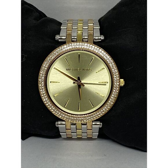 Michael Kors Darci MK3406 Womens Stainless Steel Analog Dial Quartz Watch VK407 - Picture 1 of 12